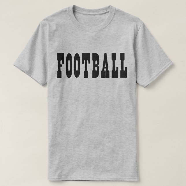 T-shirt football (Design devant)