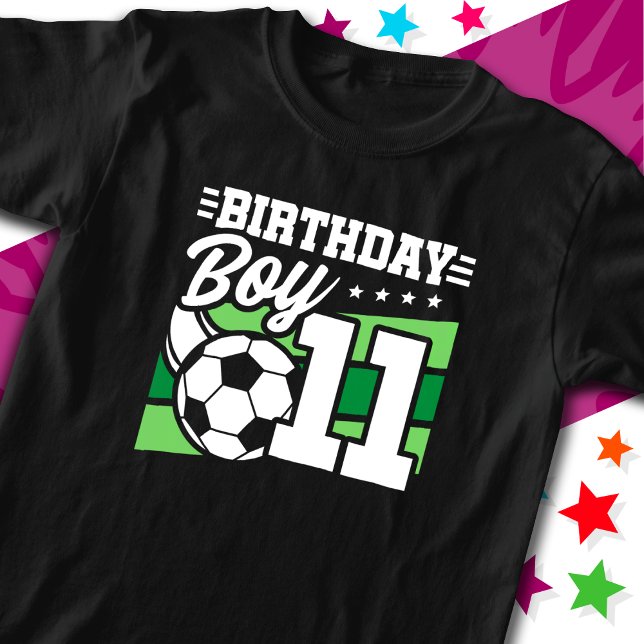 T-shirt Football 11 ans Football Enfants 11e anniversaire  (Créateur téléchargé)