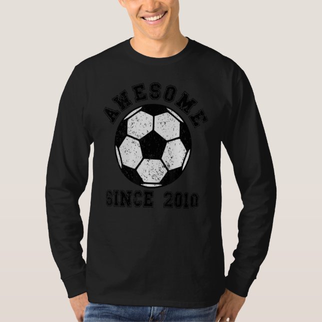 T-shirt Football 12 ans 12e anniversaire Soccer Player Co (Devant)
