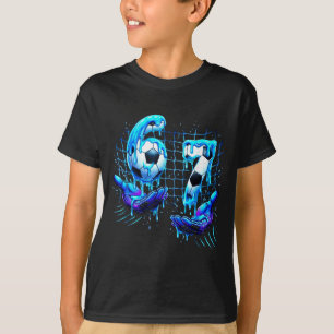 T-shirt Football 67 Enfants Crème Glacée Dégoulinant Drôle