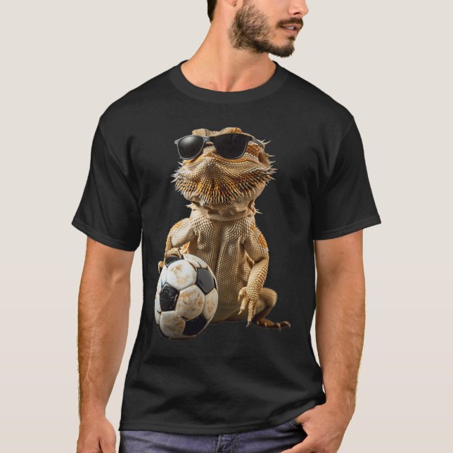 T-shirt Football à Dragon barbu  (Devant)