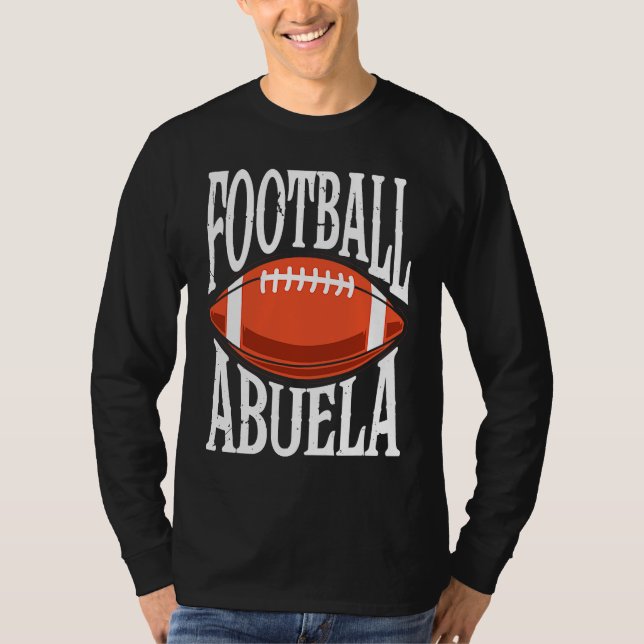 T-shirt Football Abuela Grandma Grandmother (Devant)