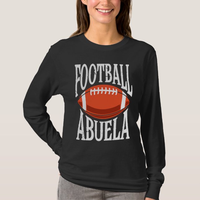 T-shirt Football Abuela Grandma Grandmother (Devant)