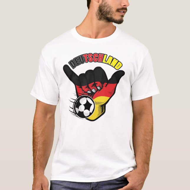 T-shirt Football allemand (Devant)