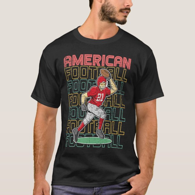 T-shirt Football américain fier (Devant)