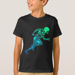 T-shirt Football Américain Football Enfants Garçons Hommes
