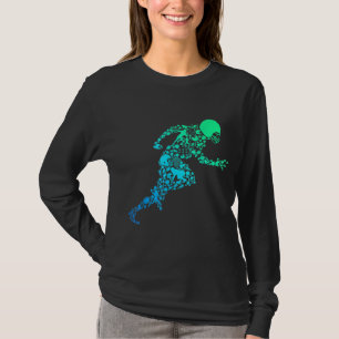 T-shirt Football Américain Football Enfants Garçons Hommes