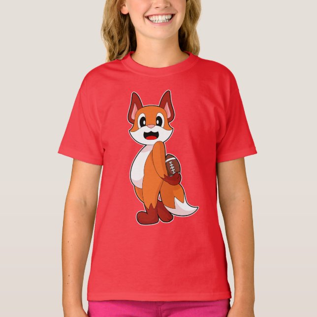 T-shirt Football américain Fox (Devant)