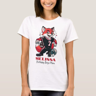 T-shirt Football américain Fox Enfants d'anniversaire Ma