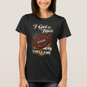 T-shirt Football Américain Je reçois un coup de pouce de c