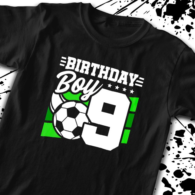 T-shirt Football Anniversaire - Garçon de 9 ans - 9e anniv (Créateur téléchargé)