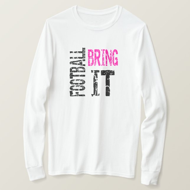T-shirt Football Apporte Le (Design devant)