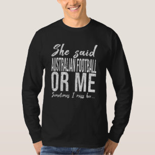 T-shirt Football australien drôle d'idée cadeau