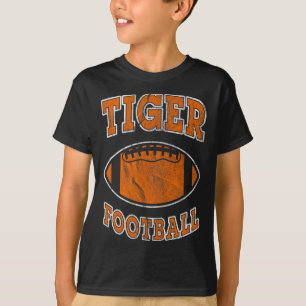 T-shirt Football aux tigres vintage en détresse