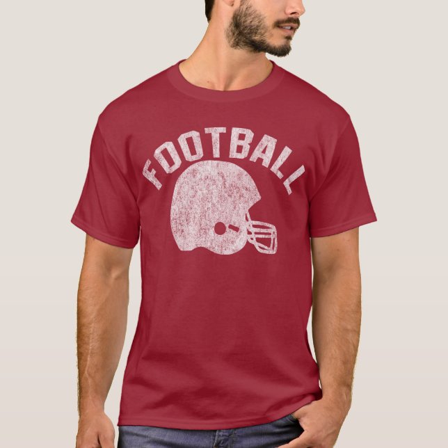 T-shirt Football avec casque (Devant)
