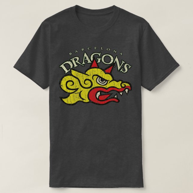T-shirt Football Barcelona Dragons 99 (Design devant)