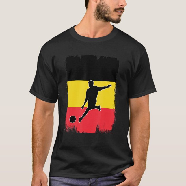 T-shirt Football belge (Devant)