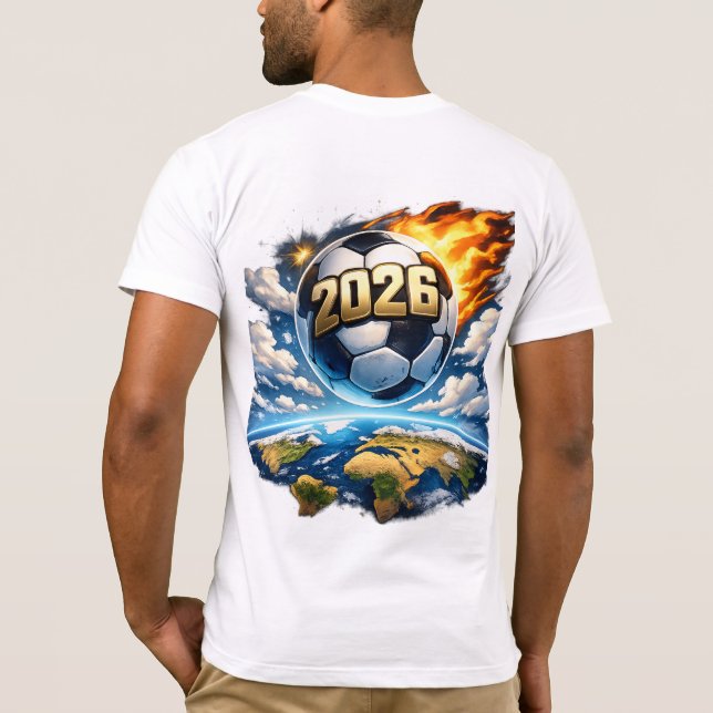 T-shirt Football Beyond Earth (Dos)