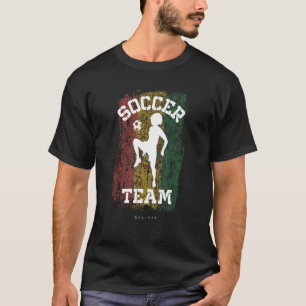 T-shirt Football Bolivie Drapeau Football Femme Football F