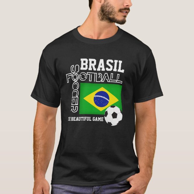 T-shirt Football BRASIL (Devant)