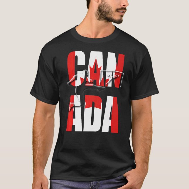 T-shirt Football Canada (Devant)