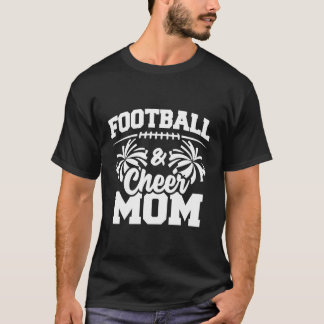 T-shirt Football Cheer Maman Pom-pom girl lycée Cheerle
