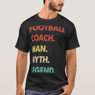 T-shirt Football Coach Homme Mythe Légende 1