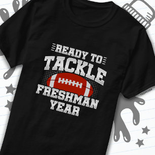 T-shirt Football de 9e année prêt à reprendre le contrôle 