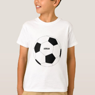 T-shirt Football de balle de football personnalisé