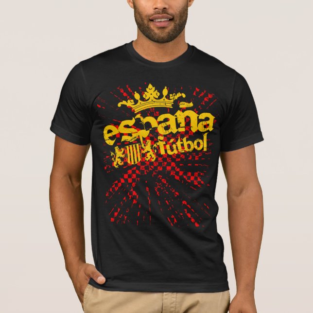 T-shirt Football de l'ESPAGNE - de l'Espana (Devant)