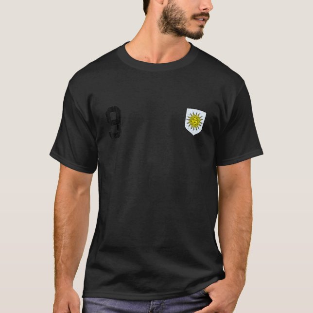 T-shirt Football de l'Uruguay Soccer Jersey Celeste (Devant)