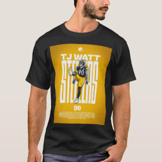 T-SHIRT FOOTBALL DE PITTSBURGH #90