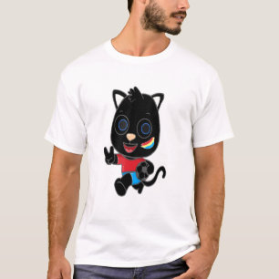 T-shirt Football décontracté Joyeux Football Kitty Sport D