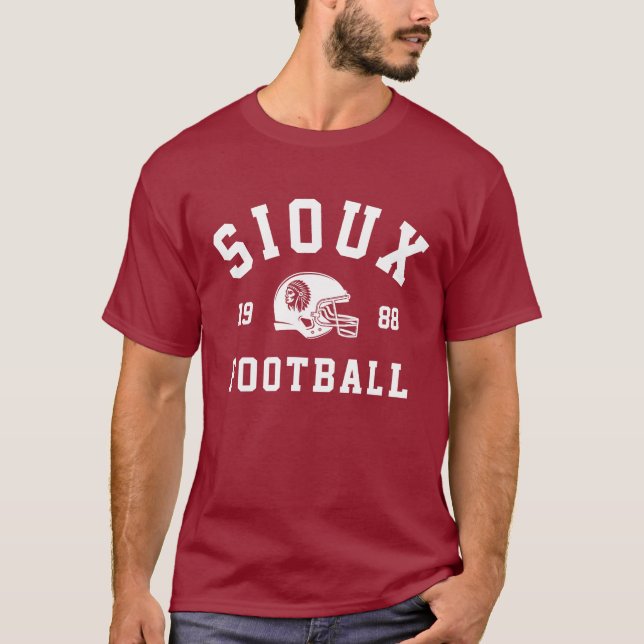 T-shirt Football des Sioux  (Devant)