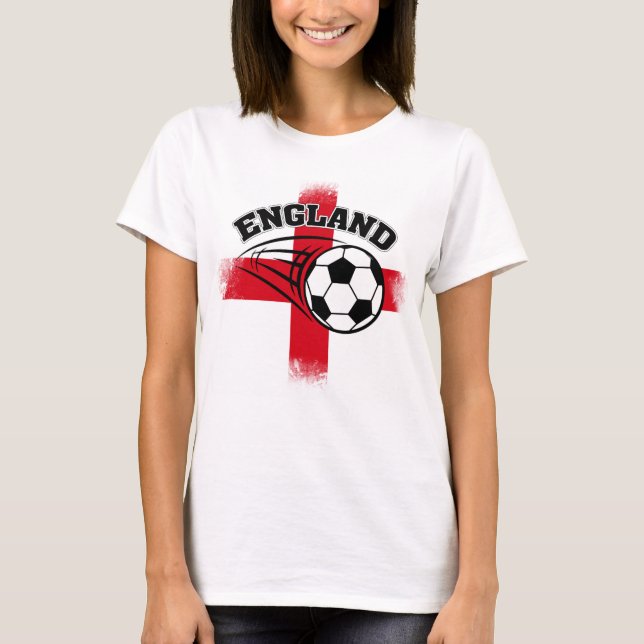 T-shirt Football des supporters anglais (Devant)
