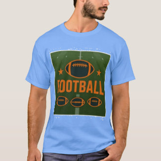 T-shirt Football Design Graphic
