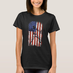 T-shirt Football Drapeau Américain Patriotique Football 4