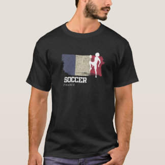 T-shirt Football Drapeau France Football Féminin Filles