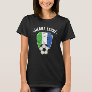 T-shirt Football drapeau Sierra Leone P