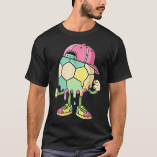 T-shirt Football Drip Football Sports Football Drip Pour