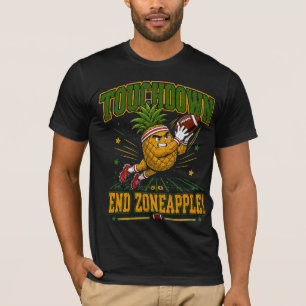 T-shirt Football Drôle  Ananas