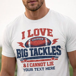 T-shirt Football Drôle Distressed Sport Vintage