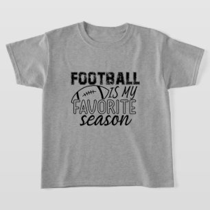 T-shirt football drôle Saison mot art sports