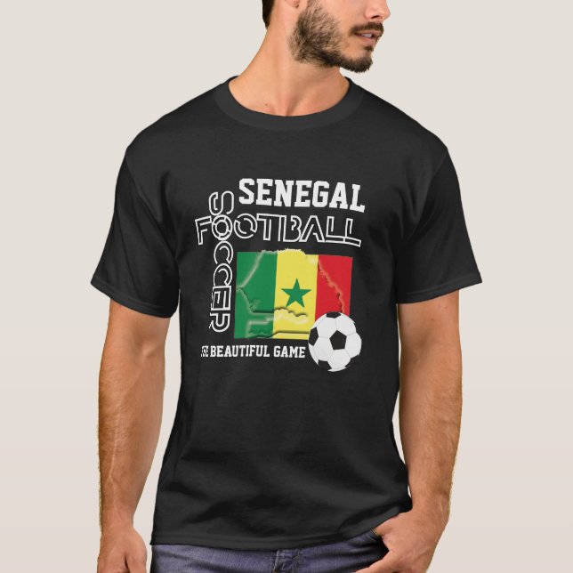 T-shirt football du SÉNÉGAL (Devant)