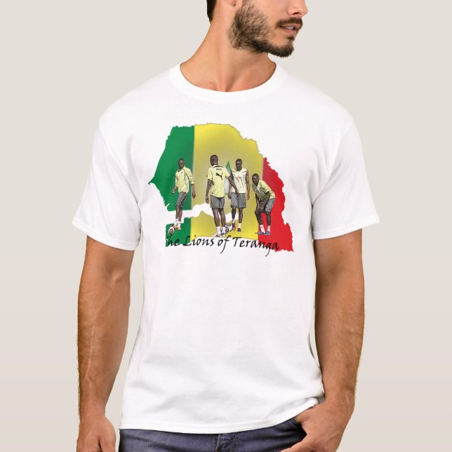 T-shirt Football du Sénégal (Devant)