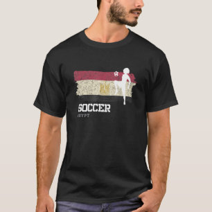 T-shirt Football Égypte Drapeau Football Femmes Football F