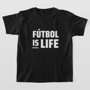 T-shirt football est vie, football, football, football amé