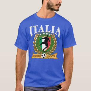 T-shirt Football européen Italia