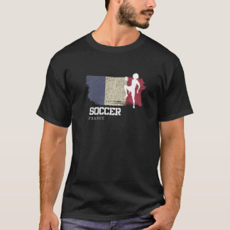 T-shirt Football France Drapeau Football Femme Football Fi
