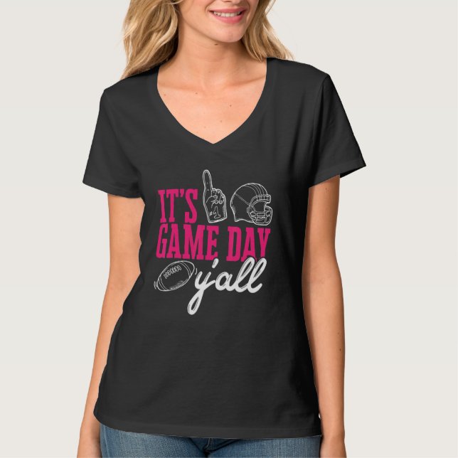 T-shirt Football Game Day Women Men Football Game Day 1 (Devant)